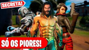 PIORES SKINS SECRETAS DO FORTNITE