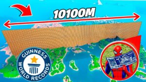 QUEBREI 7 RECORDES MUNDIAIS no FORTNITE CAPÍTULO 3!