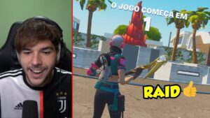 RAID NO FORTNITE !!! (hmmm ganhei quantas ???)