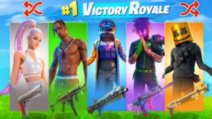 SKIN CHANTEUR ALÉATOIRE CHALLENGE sur FORTNITE !