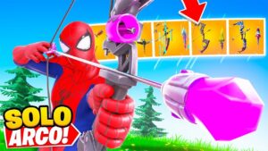 SOLO ARCO CHALLENGE SU FORTNITE CAPITOLO 3 *ESTREMA*