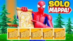 SOLO NUOVA MAPPA DEL TESORO CHALLENGE FORTNITE Capitolo 3