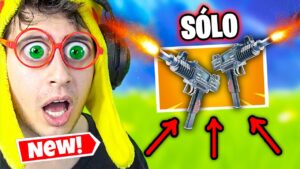 SÓLO **PISTOLA AUTOMÁTICA** Challenge en Fortnite! (IMPOSIBLE x1.000)