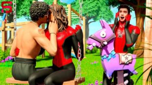 SPYING ON SPIDER-MAN'S GIRLFRIEND and BRUNO MARS... Fortnite