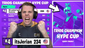 So I Almost Won A Fortnite Tournament... (MY NEW BEST PLACEMENT!)