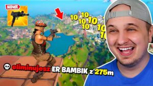 TESTUJE MITY Nowej Broni *PISTOLET MASZYNOWY* WIELKI TEST w Fortnite