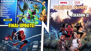 The Season 1 FINALE (Marvel ZERO WAR Season 2, Battle Pass, Fortnite Update!)