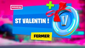 Voici les récompenses gratuite de la Saint Valentin sur Fortnite !
