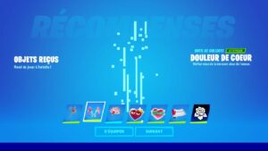 nouvelle mise à jour sur fortnite !! (récompense saint valentin)