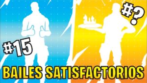 16 BAILES MAS SATISFACTORIOS de TODO FORTNITE || bailes para disfrutar cada KILL | top | ranking