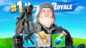 ARME de GARDE IO SEULEMENT pour FAIRE TOP 1 sur FORTNITE !