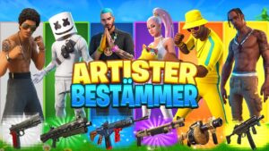 ARTISTER BESTÄMMER MINA VAPEN I FORTNITE