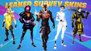 All Leaked Survey/Concept Skins Not Released! Fortnite