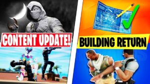 Building RETURNS TODAY! (Content UPDATE, Juice WRLD, MOON KNIGHT)