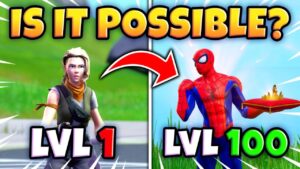 Can You Unlock Spiderman in 1 DAY in Fortnite?!