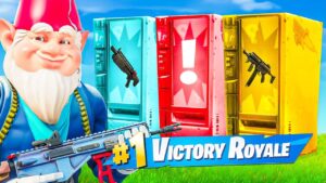 DISTRIBUTEUR D'ARMES SEULEMENT pour FAIRE TOP 1 sur FORTNITE !