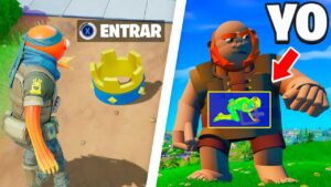 ESCONDITE de CLASH ROYALE en FORTNITE!