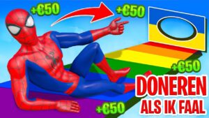 Elke Keer Dat Ik FAAL DONEER Ik GELD Aan Oekraine 🇺🇦( FORTNITE PARKOUR )