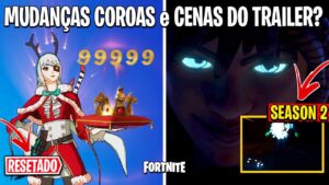 FORTNITE - COROAS RESETADAS, TERREMOTOS MAIS FORTES e HELICÓPTEROS VOLTANDO?