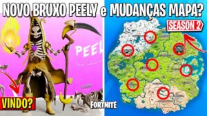FORTNITE - DATA TEMPORADA 2, NOVAS SKINS e PISTAS NOVO MAPA? - Patch 20.00