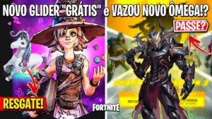 FORTNITE - GANHAR GLIDER GRÁTIS, VAZAMENTOS PERDIDOS e SKIN TEMPORADA 2?