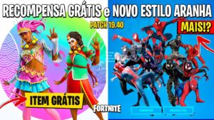 FORTNITE - NOVA SKIN GRÁTIS, UPDATE 19.40 e SABRES DE LUZ VOLTANDO?