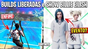 FORTNITE - SPOILERS SKIN ORIGEM, USAR CONSTRUÇÕES e EVENTO BILLIE EILISH