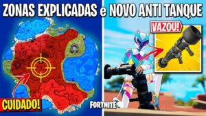 FORTNITE - TANQUES NERFADOS, NOVA SUPER BAZUKA e ITEM CHAMAR AIRDROPS!