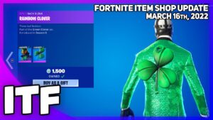 Fortnite Item Shop LUCKY OFFERS SHOPPING SPREE! [March 16th, 2022] (Fortnite Battle Royale)