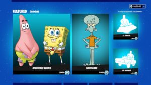 🔴 Fortnite Item Shop Live - NEW SPONGBOB BUNDLE! (Fortnite Battle Royale)