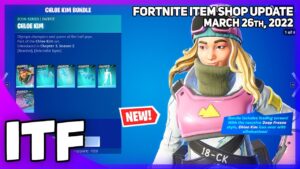 Fortnite Item Shop *NEW* CHLOE KIM BUNDLE! [March 26th, 2022] (Fortnite Battle Royale)