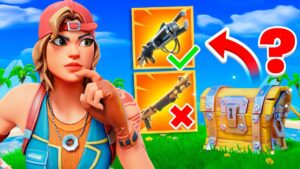 Fortnite PERO TENGO que ADIVINAR el LOOT PARA USARLO (RETO IMPOSIBLE)