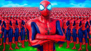 Fortnite PERO con 1.000 SPIDERMANS…
