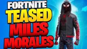 Fortnite TEASED Miles Morales.. Official Teasers For Spider-Man: End Suit!