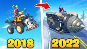 Fortnite’s EVOLUTION Of Vehicles