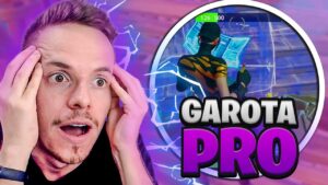 GAROTA PRO PLAYER DE FORTNITE COM APENAS 13 ANOS