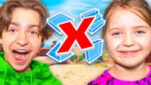 Getting 6 Year Old KID First WIN In NO BUILD Fortnite! *hard*