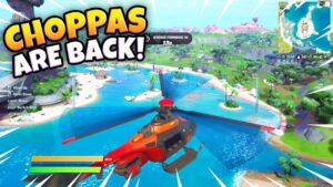 HELICOPTERS are BACK in Fortnite Update!