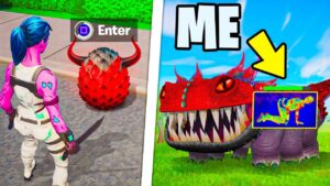 Hiding Inside EVIL Klombo in Hide & Seek! (Fortnite)