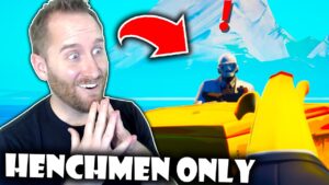 I Built an Entire HENCHMEN ONLY Map in Fortnite!
