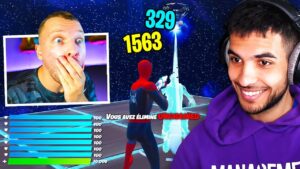 J’ai HACK UNCHAINED en 1VS1 sur Fortnite ! ( il devient fou)