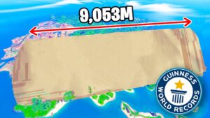 J'ai posé 67 000 Escaliers pour Battre un Record du Monde sur Fortnite ! (9,053M)