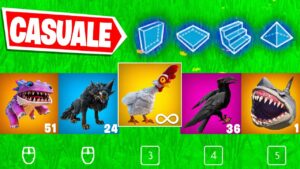 LA CHALLENGE SOLO LOOT DAGLI ANIMALI SU FORTNITE!
