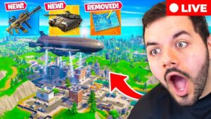 🔴LIVE - NO BUILDING FORTNITE! EVERYTHING YOU MISSED IN THE NEW UPDATE W/ SYPHERPK!