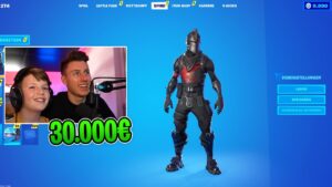 Mein PATENKIND reagiert auf meinen 30.000€ FORTNITE SPIND!
