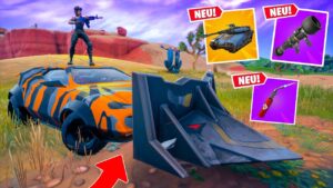 Meine ERSTE RUNDE in Fortnite! GEHEIMES ITEM gefunden! (SEASON 2)