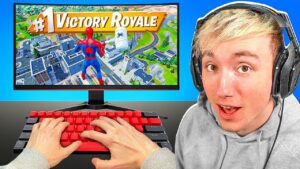 Mijn Eerste HANDCAM Ooit In Fortnite!