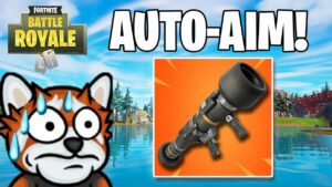 NOWA AUTOMATYCZNA RAKIETNICA W GRZE! - Fortnite Ewron