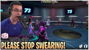 Nick Eh 30 Tried Playing Among Us On Fortnite With Voice Chat...