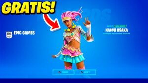 ¡RAPIDO! NUEVA SKIN GRATIS de *NAOMI OSAKA* en FORTNITE 😱🎁 COMO CONSEGUIR la SKIN de NAOMI OSAKA